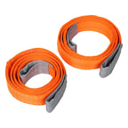 2X 2" x 7 FT Lifting Sling Straps for Heavy-Duty Use (18800lbs)