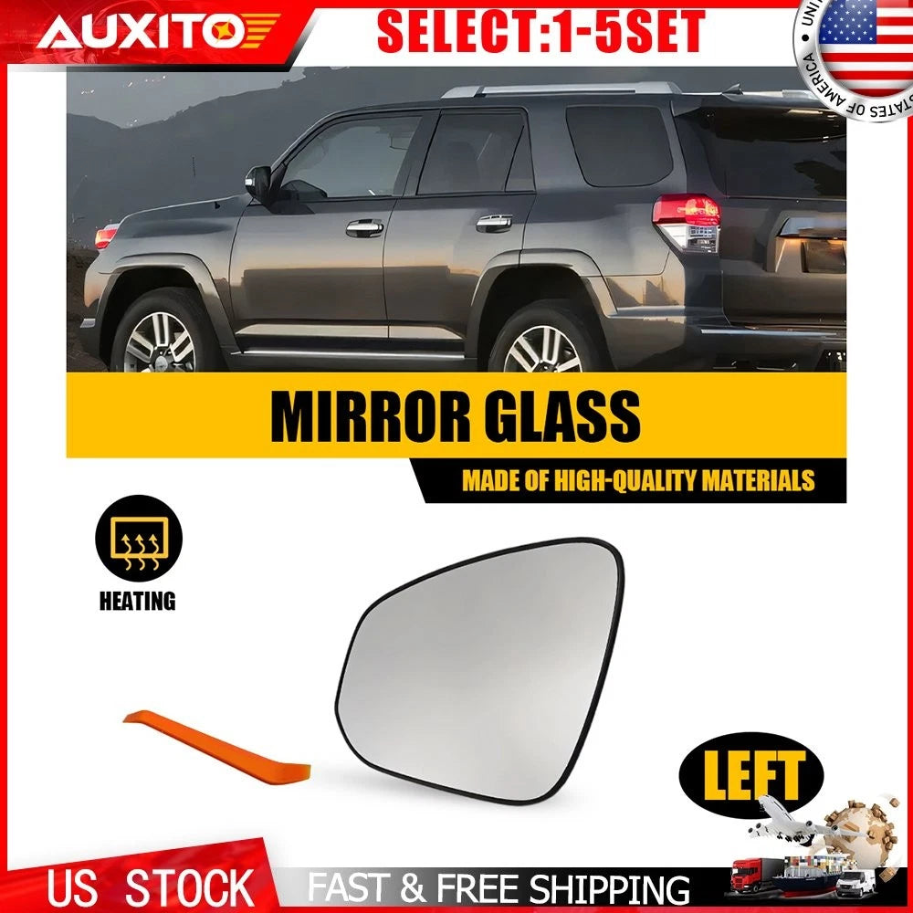 Heated Door Mirror Glass for Toyota Tacoma (2016–2021) RAV4 (2013–2018)