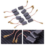 Set of 2 Carbon Brushes for Vacuum Cleaners (Wear-resistant)