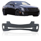 Front Bumper Cover for Cadillac ATS (2015–2018) W/o Sensor Holes