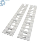 84" x 15" Aluminum Trailer Ramps for Trucks and Cars