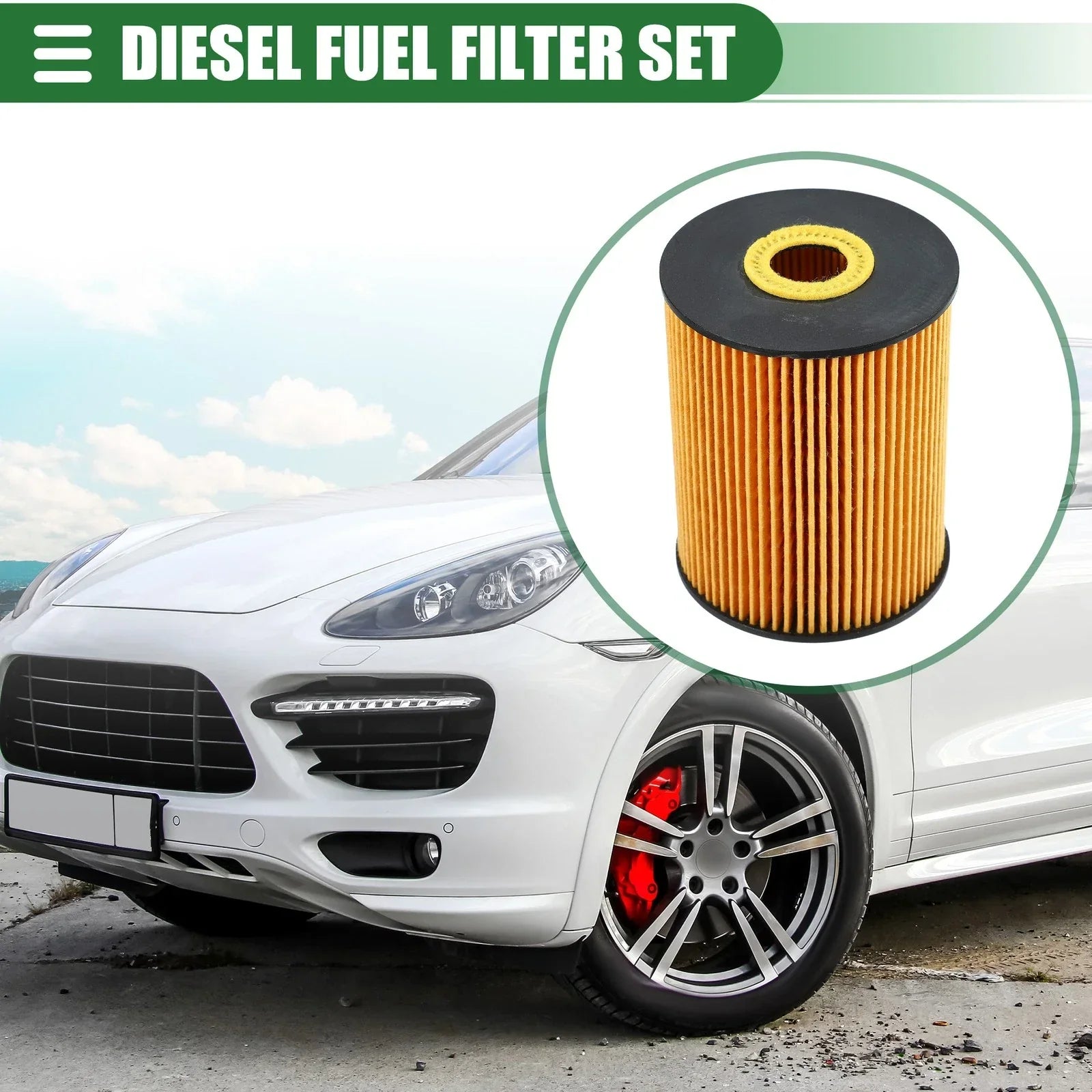 Engine Oil Filter Set for Porsche Cayenne (2003-2010)