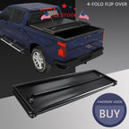 4-Fold Soft Tonneau Cover for Dodge Ram 1500 2500 3500 (2002–2019)