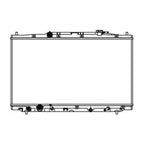 Replacement Plastic/Aluminum Radiator (See compatibility Chart)