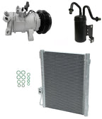 AC Compressor Kit with Condenser for Dodge Ram 1500 4.7L (2008–2008)