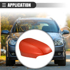 Left Side Mirror Cover Cap for Toyota Yaris (2012–2020) - Orange