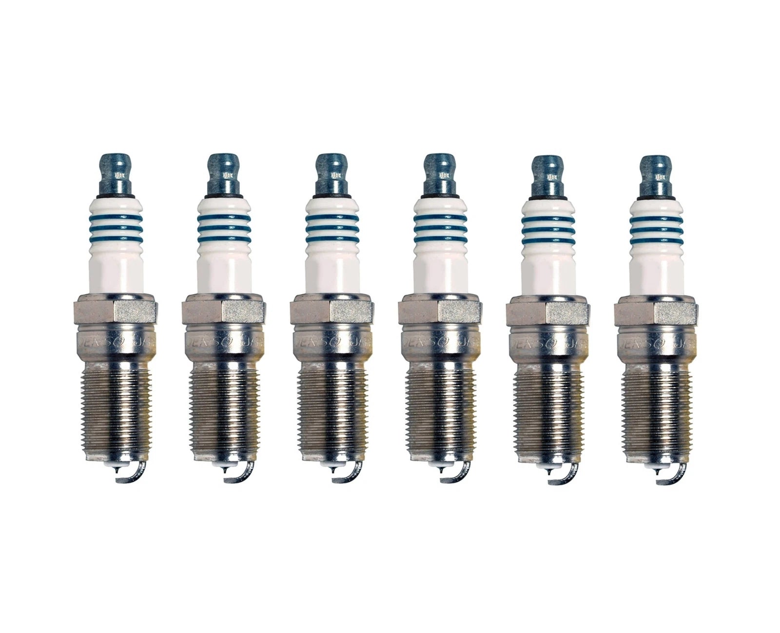 Set of 6 Iridium Power Spark Plugs for GM Mazda V6 (0.044 Gap)