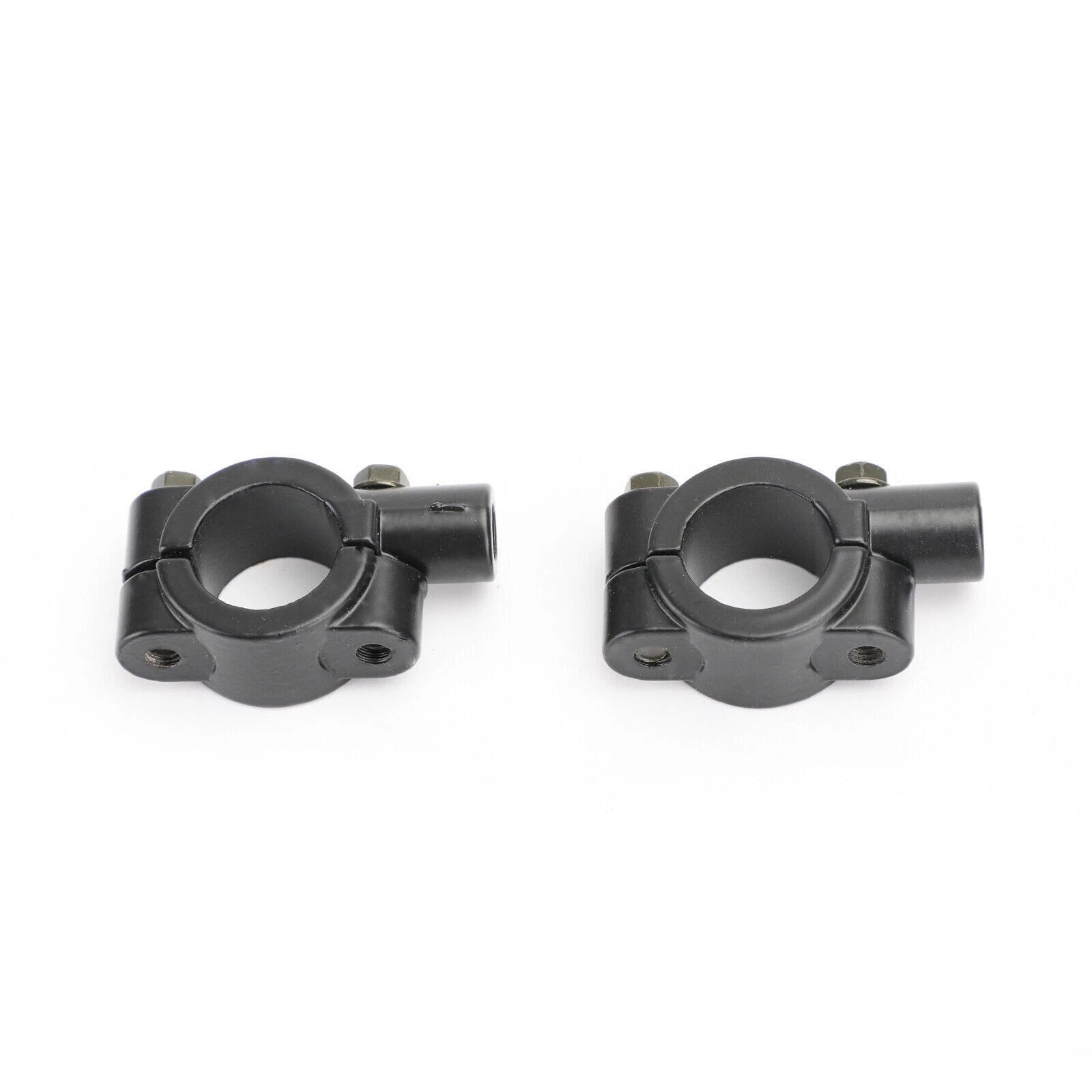 7/8" Motorcycle Handlebar Mirror Adaptor Clamp Mount Bracket 10mm CCW