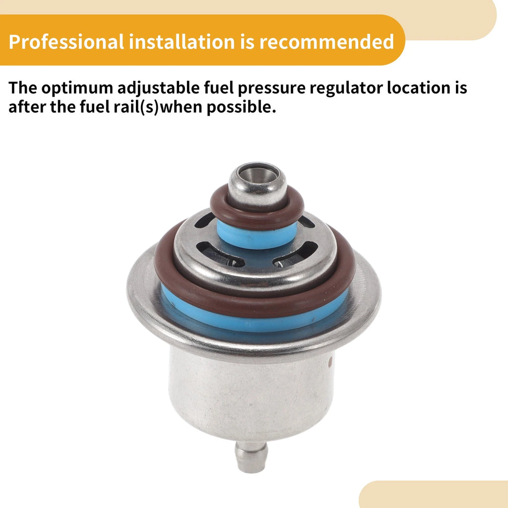 Fuel Pressure Regulator for Chevrolet Silverado 1500 (2003–2004) No. 2171582 20-70 Psi