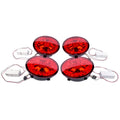 Set of 4 LED Brake Tail Lights for Chevy Corvette C6 (2005–2013)
