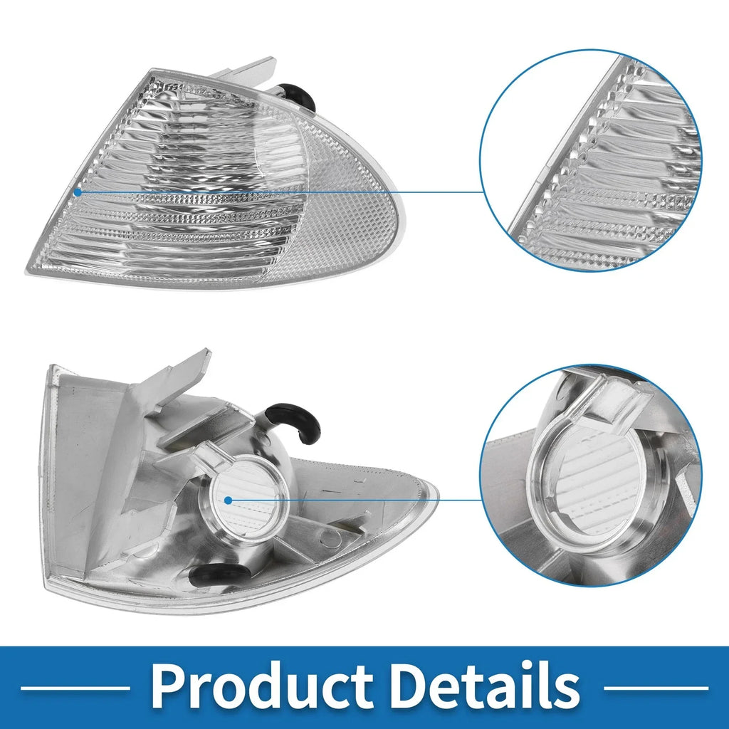 1 x Left Corner Signal Light Cover for BMW 3 Series (1999-2001)