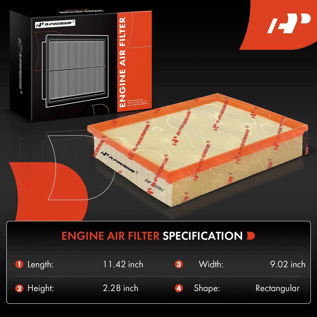 Engine Air Filter for Jeep Liberty (2008-2012) Dodge Nitro (2007-2011)