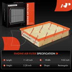 Engine Air Filter for Jeep Liberty (2008-2012) Dodge Nitro (2007-2011)