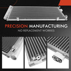 A/C Condenser & Cooling Fan Assembly for Subaru Forester Impreza WRX (2000–2020)