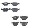 Set of 4 Textar Brake Pads for BMW E90 330i 330xi Sedan (2006)