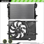 Radiator and Cooling Fan Kit for Chevrolet Sonic (2012–2020)