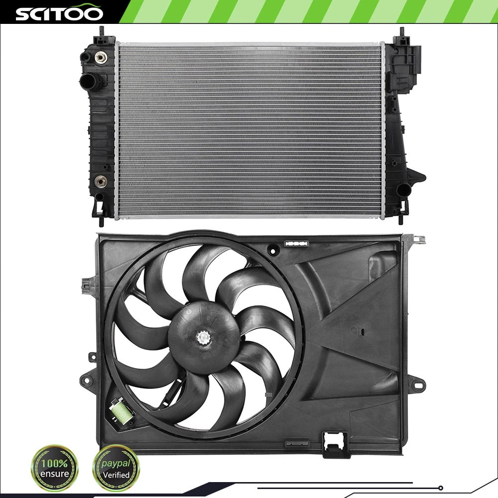 Radiator and Cooling Fan Kit for Chevrolet Sonic (2012–2020)
