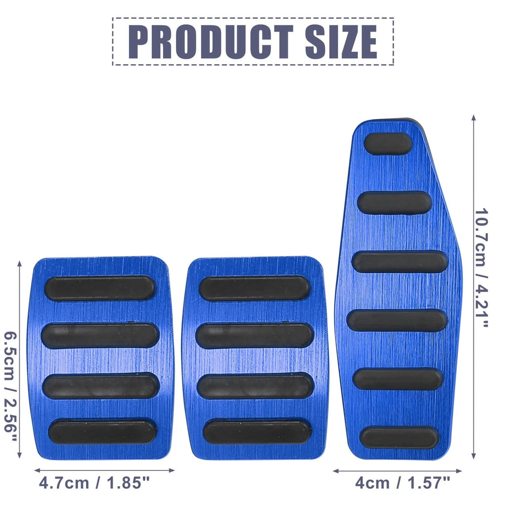 Clutch Brake Gas Accelerator Pedal Cover Kit for Suzuki Jimny JB64W (2018–Present)