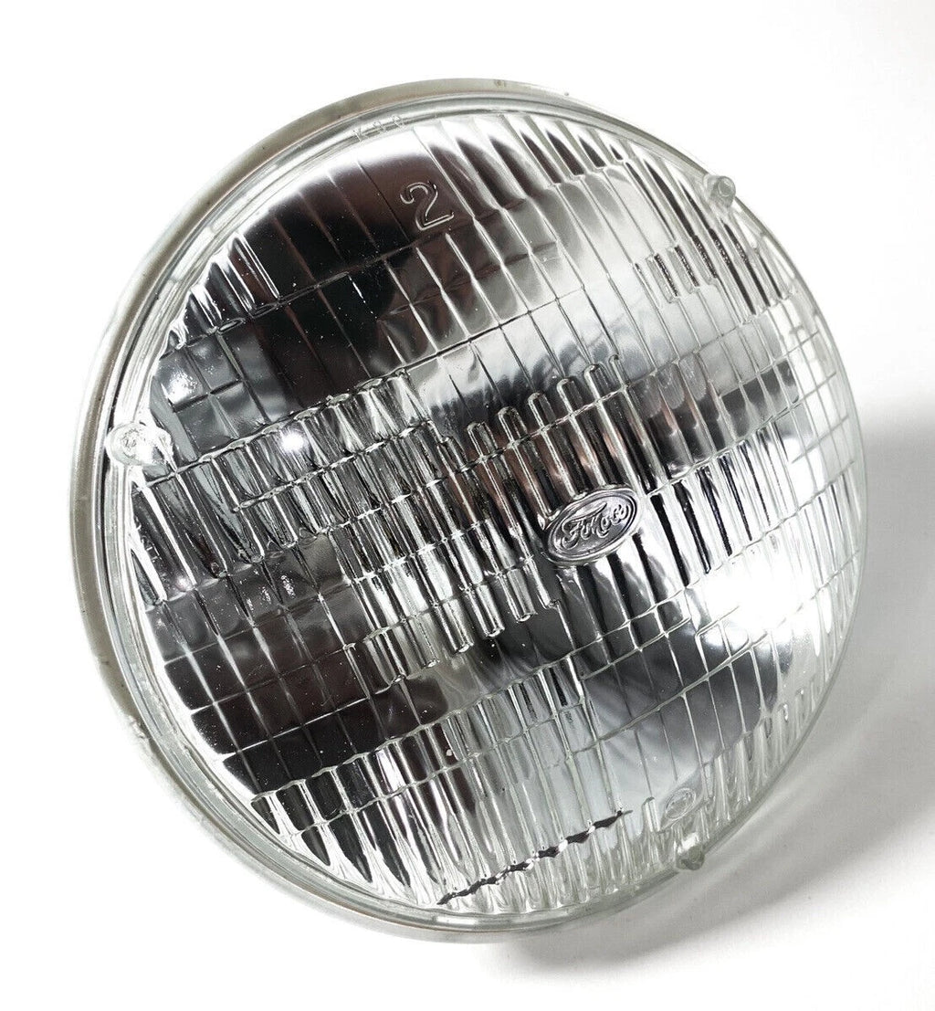 7 Inch Seal Beam Headlights with Bulbs for Ford FOMOCO Chrome Dietz Buckets (1953–1956)