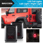 Smoked Black LED Tail Lights for Jeep Wrangler JK (2007–2017)