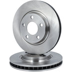 Front Brake Rotors & Ceramic Pads for Buick Lacrosse Pontiac Montana (2008–2009)