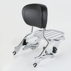 Sissy Bar Luggage Rack Backrest Docking Hardware for Harley Touring (2014–2023)