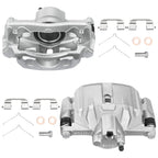 Front Disc Brake Calipers with Bracket for 2012–2015 Honda Civic 1.8L (2)