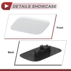 Front Left Washer Nozzle Cover Cap for Subaru Outback (2010–2018) White