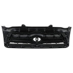 Front Grille Bumper Upper for Toyota Tacoma (2005â2011) Gloss Black Mesh