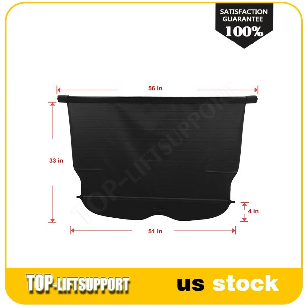 Retractable Rear Cargo Security Trunk Cover for Jeep Grand Cherokee (2011–2021)