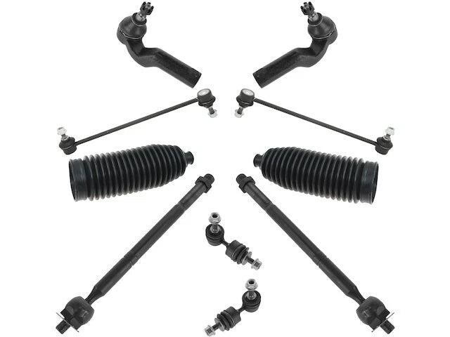 Front and Rear Tie Rod End and Sway Bar Link Kit for Mazda 3 (2004–2009) HY689NQ