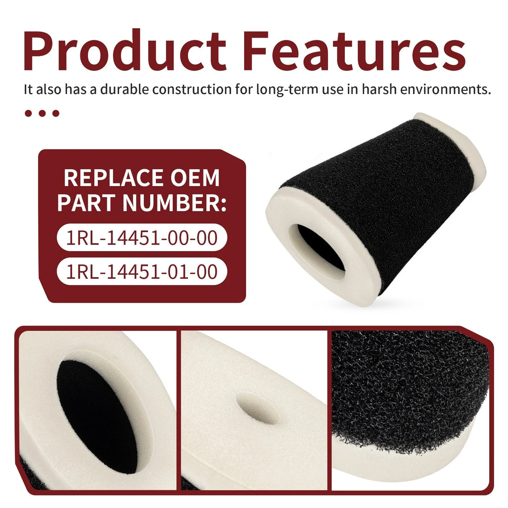 Air Filter Element for Yamaha Big Wheel 200 (1986-1988)