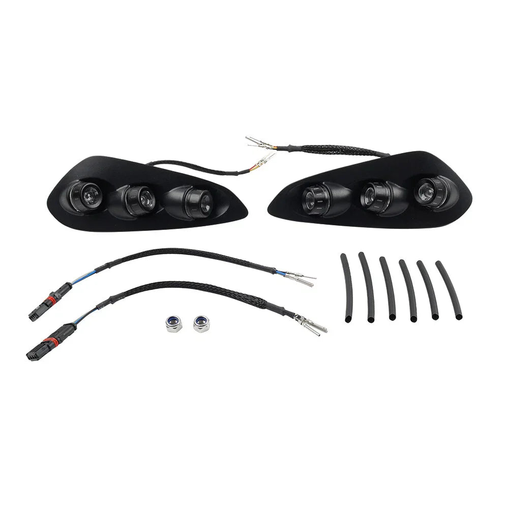 Black Integrated Tail Light Rear Turn Signal for BMW S1000RR (2023-2024)