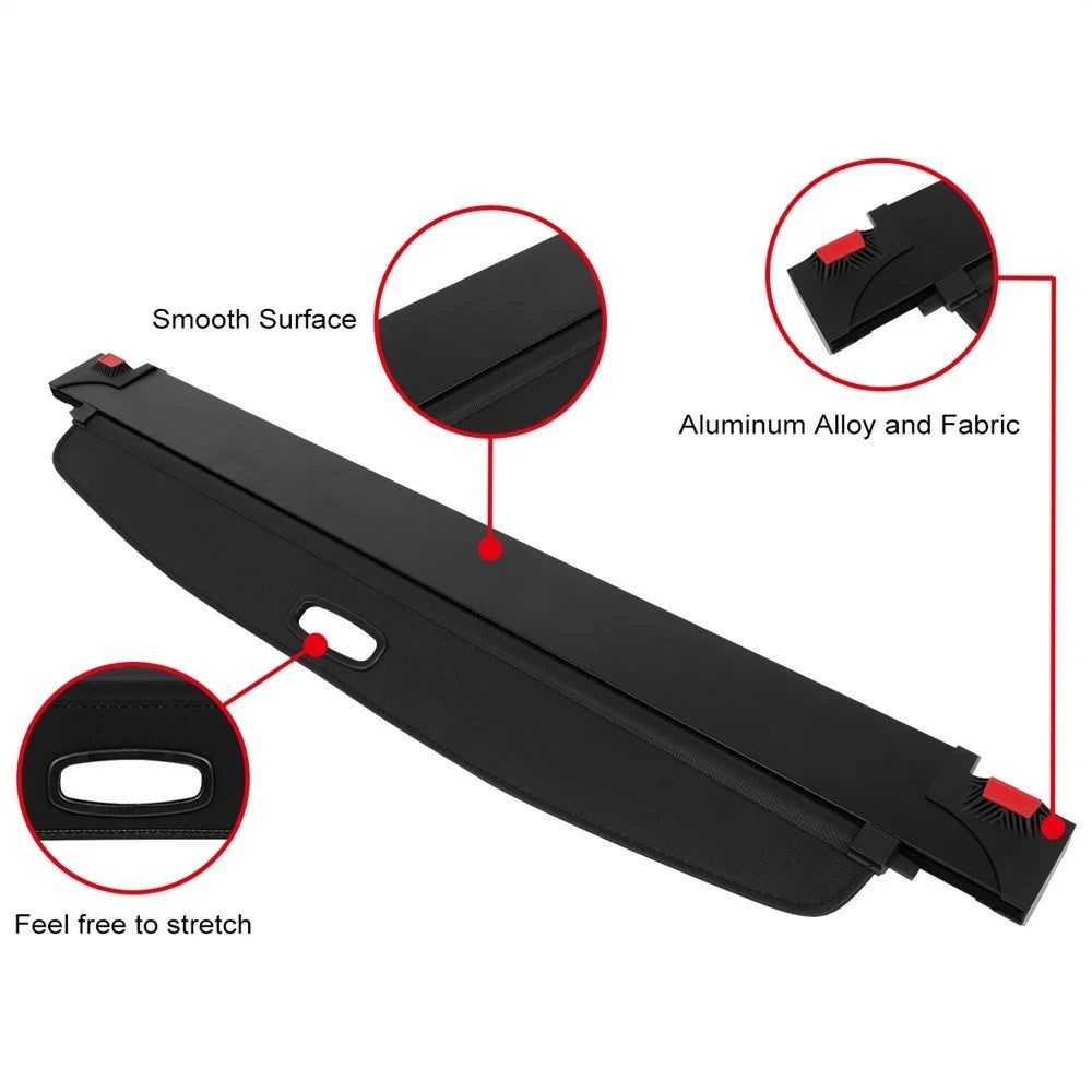Retractable Rear Cargo Security Trunk Cover for BMW X3 (2003–2010)