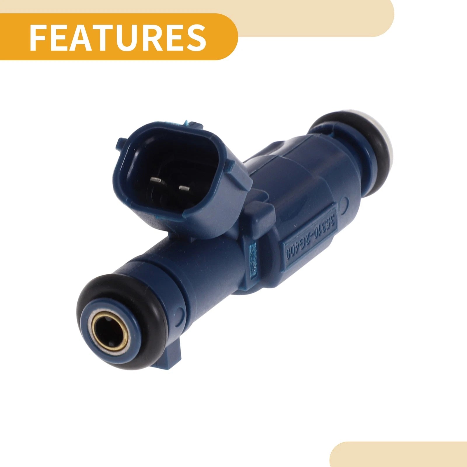 1 Pcs Fuel Injector No.353102G400/L0481D889 for Hyundai Sonata (2008–2013)