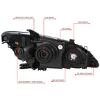Driver Side Projector Headlight Lamp Assembly for Lexus ES350 (2007–2009)