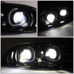 LED DRL Turn Signal Projector Headlight Lamp for Peterbilt 325-387 (1999–2020)