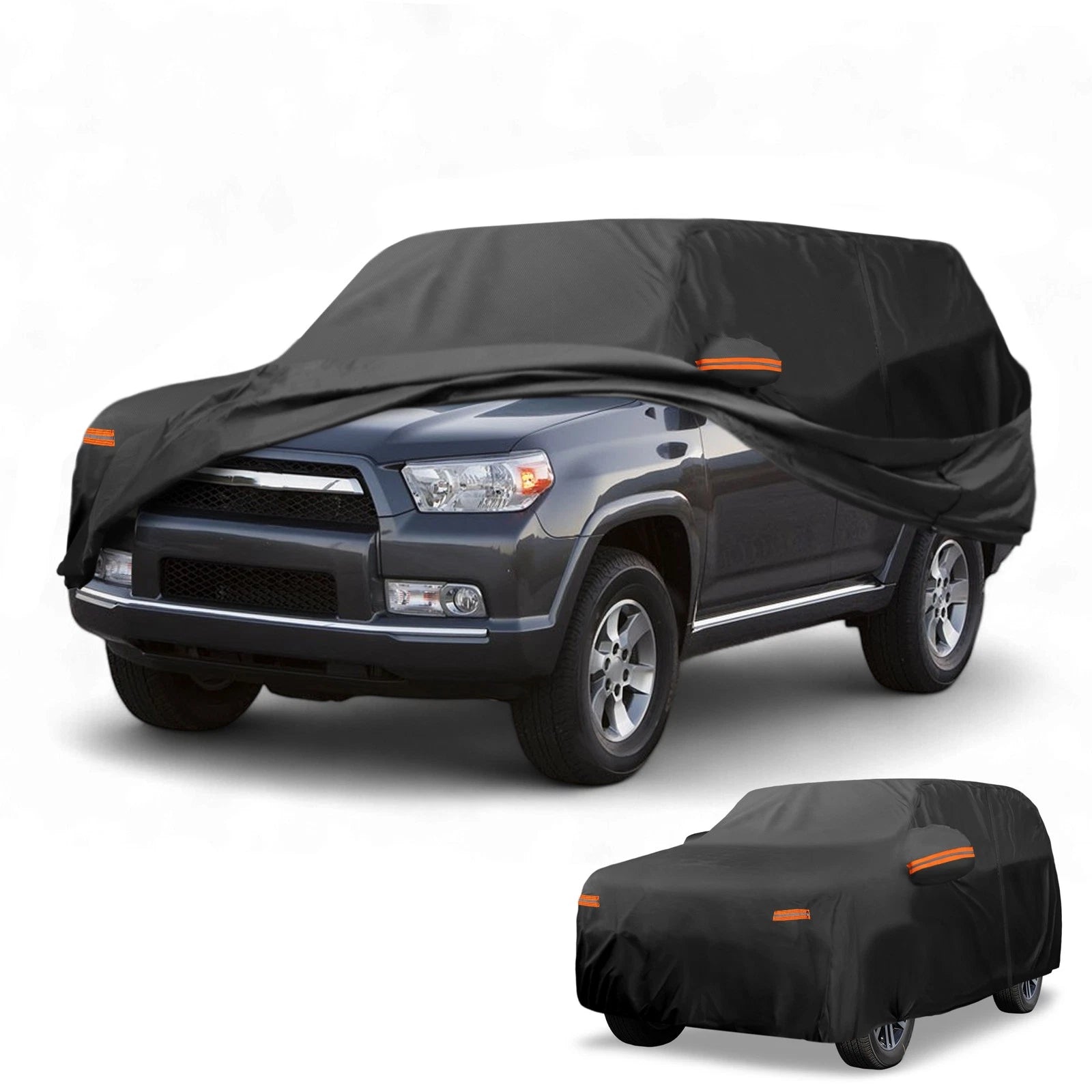 Waterproof Car Cover for Toyota 4Runner (190T-PU, Black)
