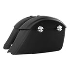 Matte Black Hard Saddlebag Audio Lid for Indian Chieftain (2014–2018)
