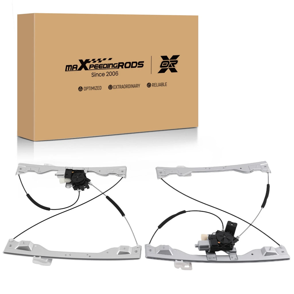 Front Window Regulator Set for Ford F150 (2015–2020) w/ Motor 751007