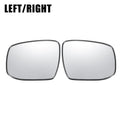 Pair White Mirror Glass w/ Back Non-heated for Honda Jazz Fit (2001-2023)