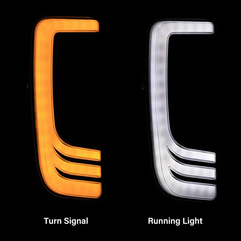 Vented Leg Fairings & Turn Signals Light for Harley Road Glide (2014-2024)