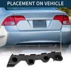 Right Rear Bumper Retainer Bracket No.KD53502H1A for Mazda CX-5 (2013–2016)