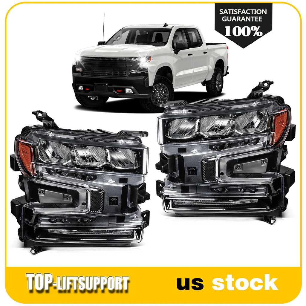 Headlight with Halogen Signal Lamp for Chevy Silverado 1500 (2019–2022)
