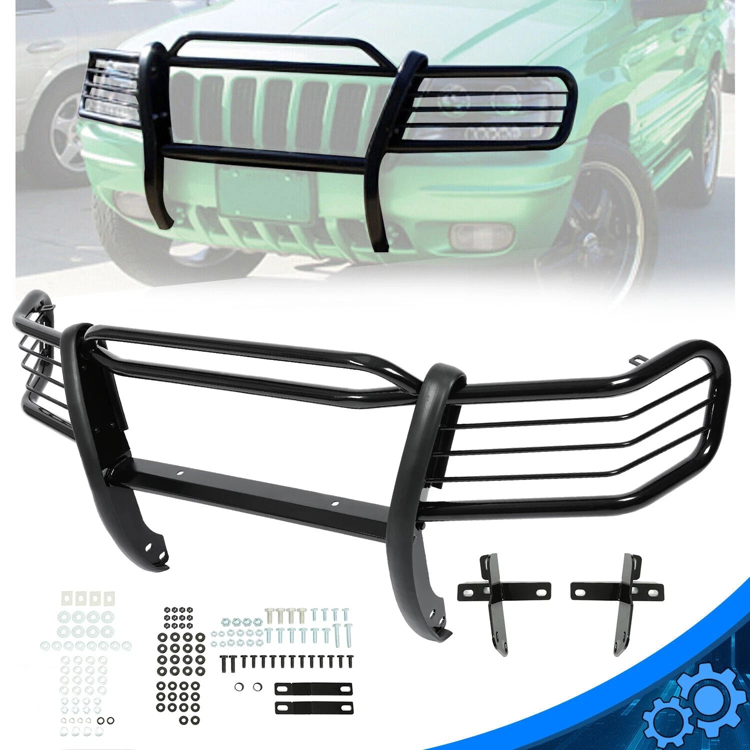 Front Grille Guard Bumper Bar for Jeep Grand Cherokee (1999–2004)