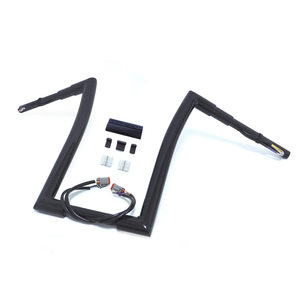 16" Prewired 32mm Handlebar for Harley Sportster/Dyna/Softail/Road King (1996–2006)