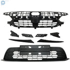 Front Bumper Grill with Headlight Eyelid for Honda Civic (2022-2023)