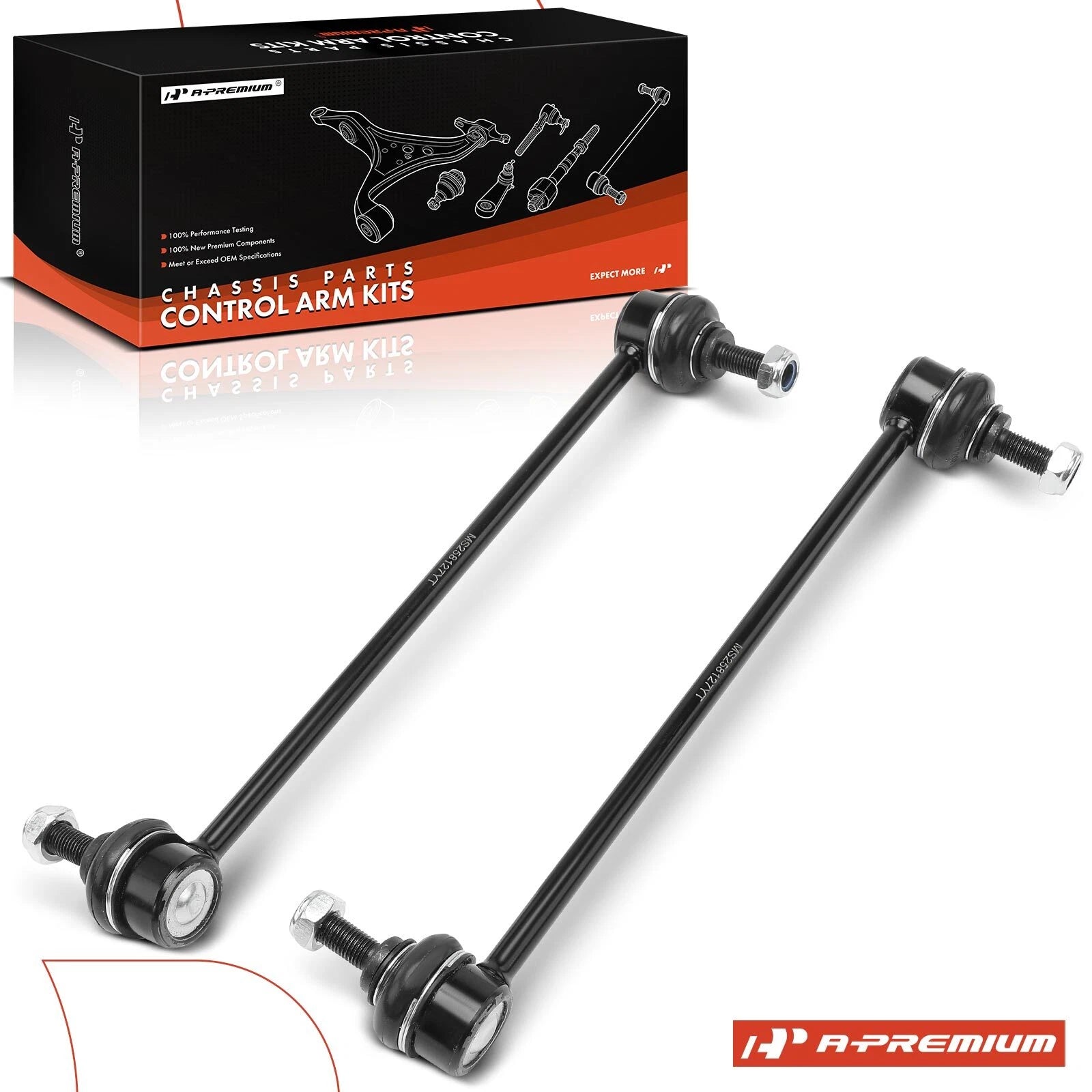 2X Front Sway Bar Link for Jeep Cherokee KL (2014–2022) Front Wheel Drive