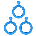 3pcs Silicone Covers for Fishing Reel 500 to 8000 Series