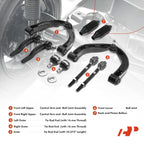 10x Front Control Arm with Ball Joint Tie Rod End for Nissan Titan Armada (2004–2023)